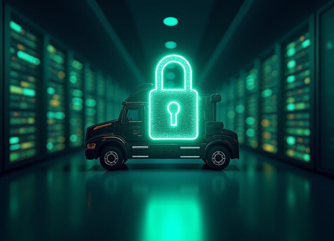 Secure data visualization for logistics